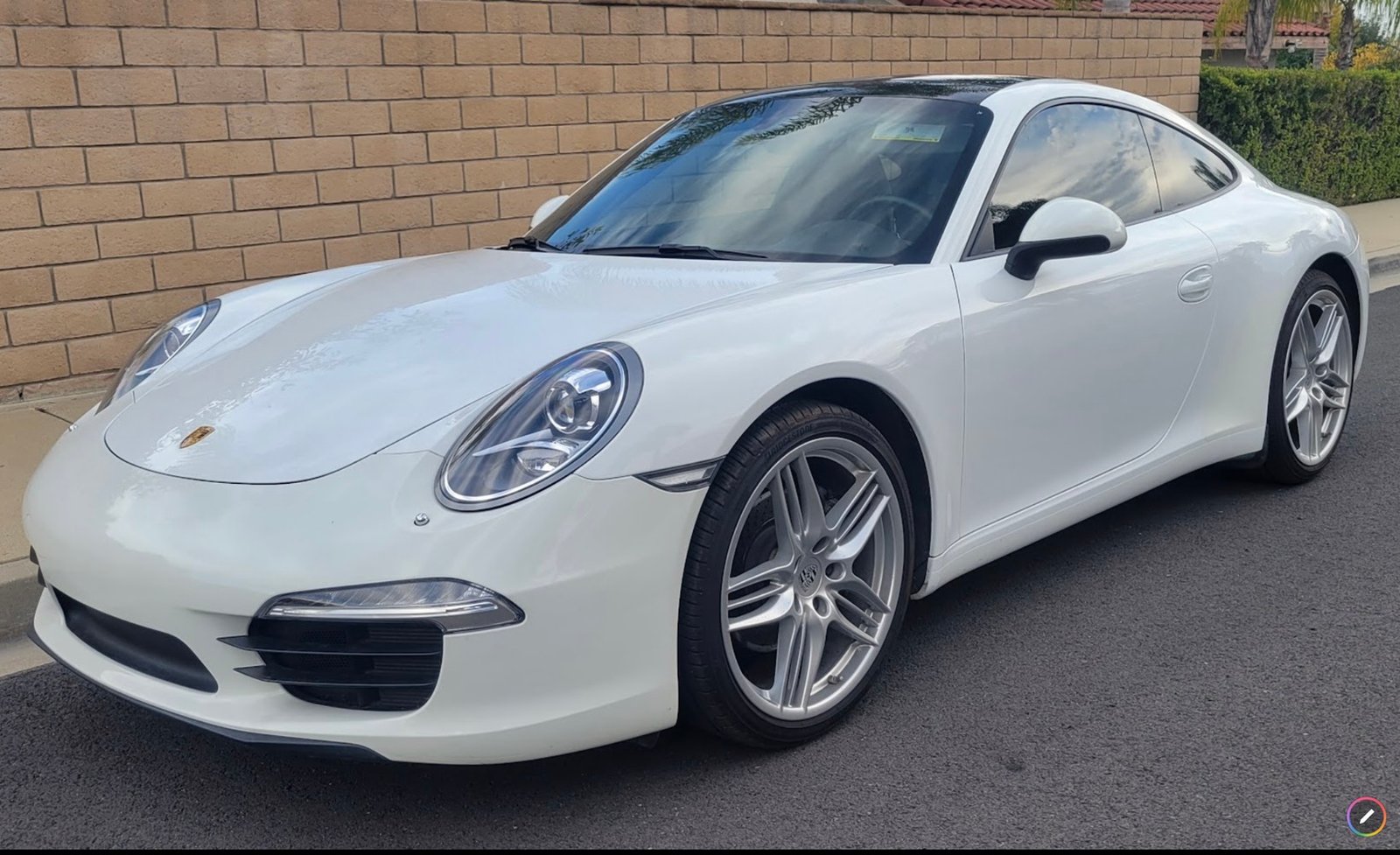 #107981 Porsche 911. 991 2013 白 CPO