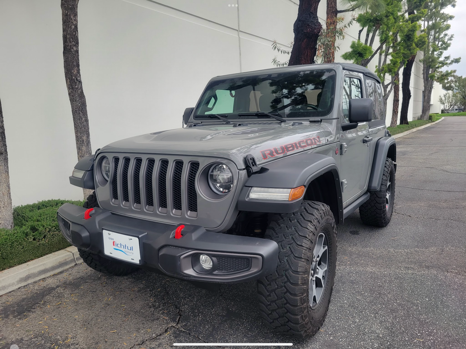 Jeep Wrangler Rubicon 2021 #631899 灰